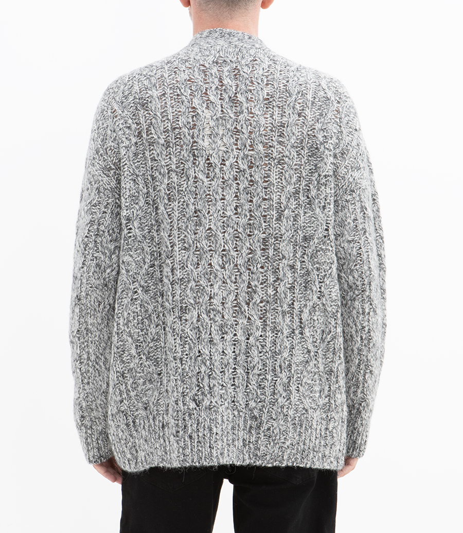 ICELANDIC SNOWFALL CARDIGAN IRON