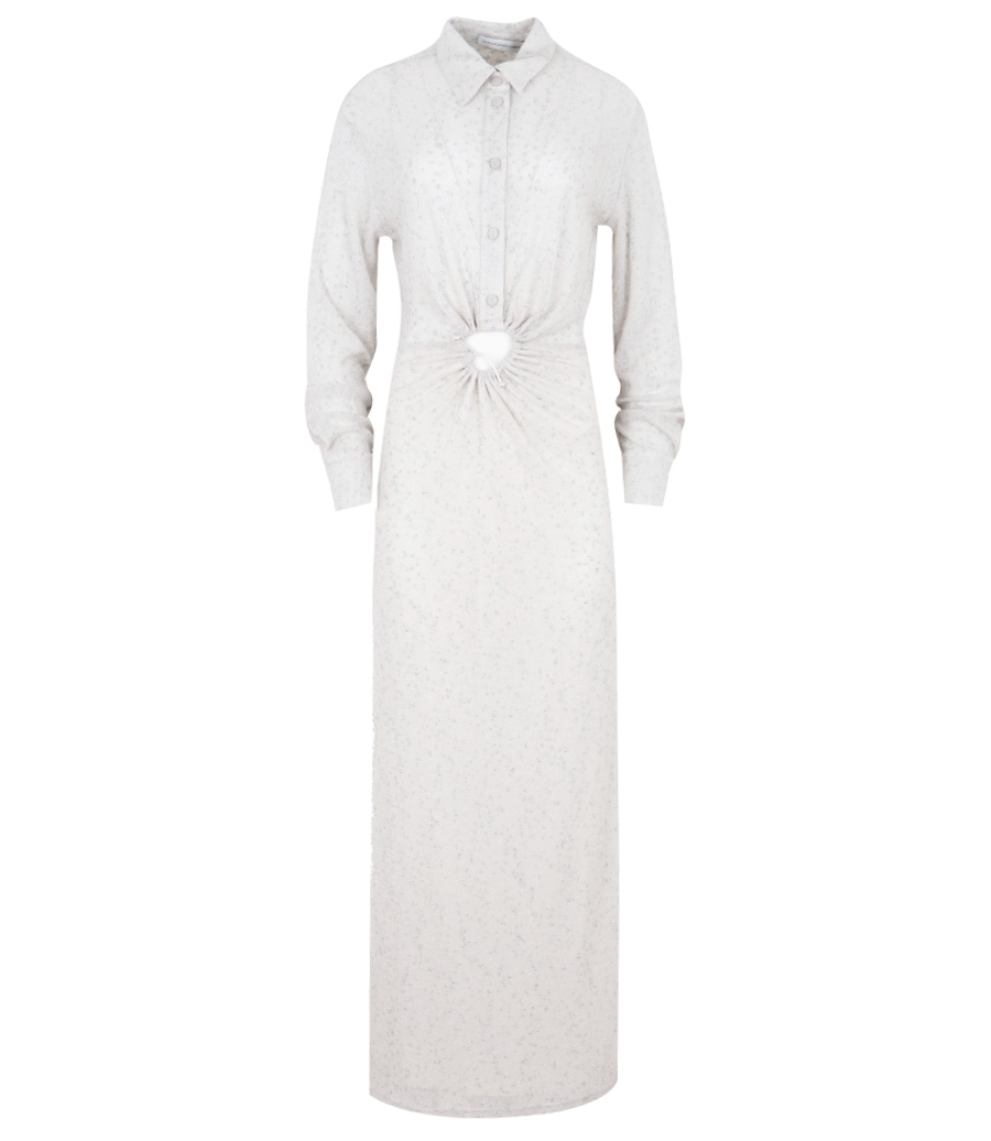 CHRISTOPHER ESBER - IMBER METALLIC SHIRT DRESS