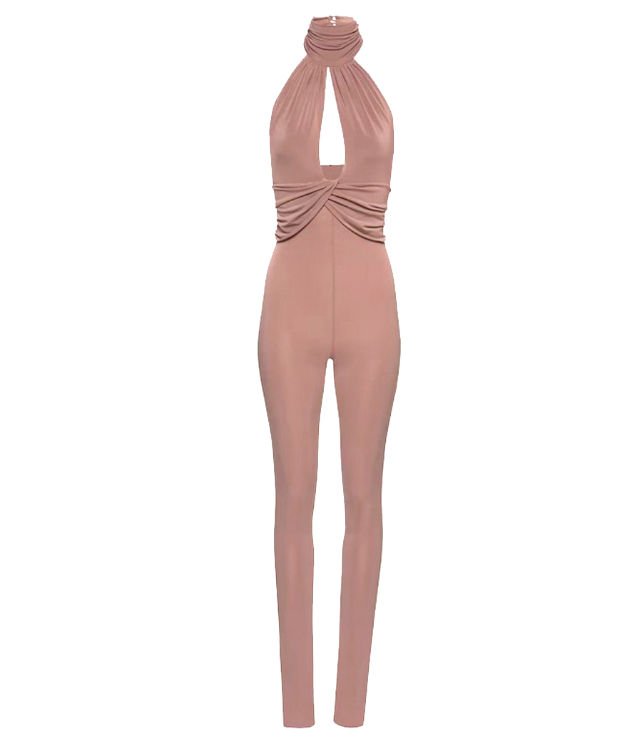 MAGDA BUTRYM - CUTOUT JERSEY JUMPSUIT