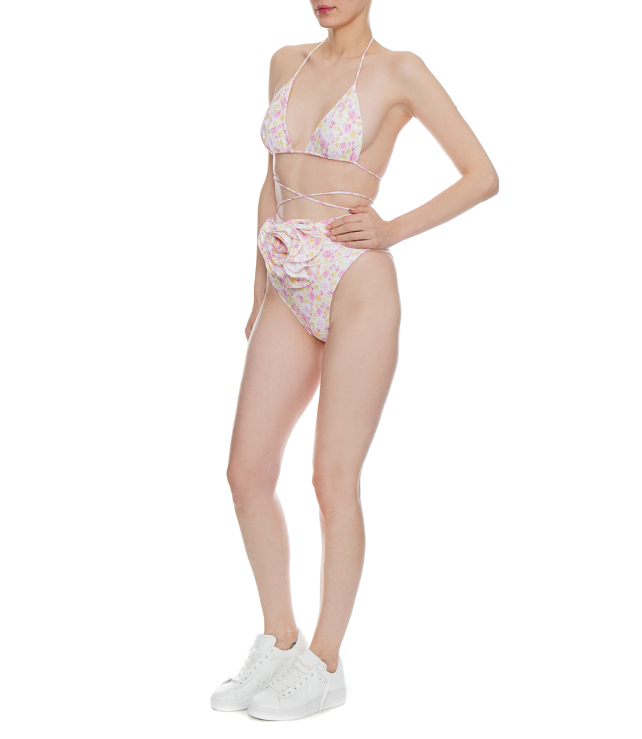 TRIANGLE BIKINI IN FLORAL PRINT