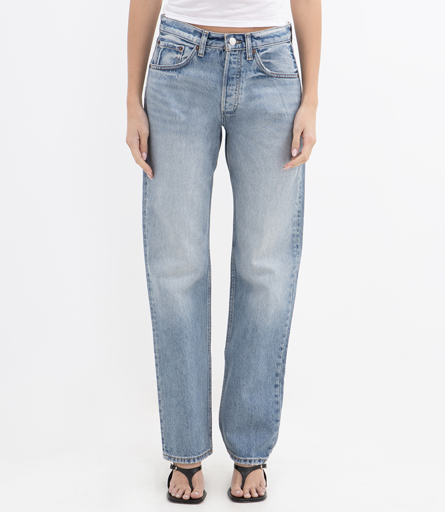 STRAIGHT LEG JEANS