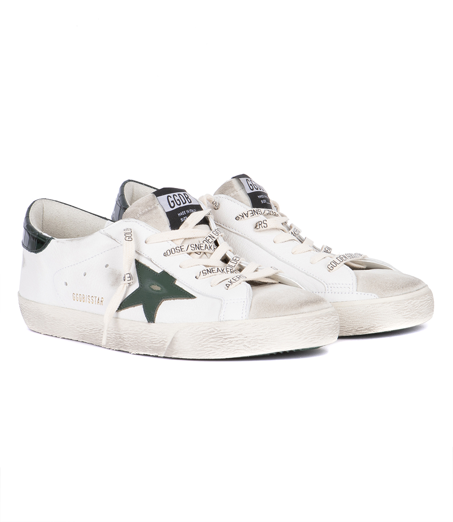 GREEN LEATHER STAR SUPER-STAR