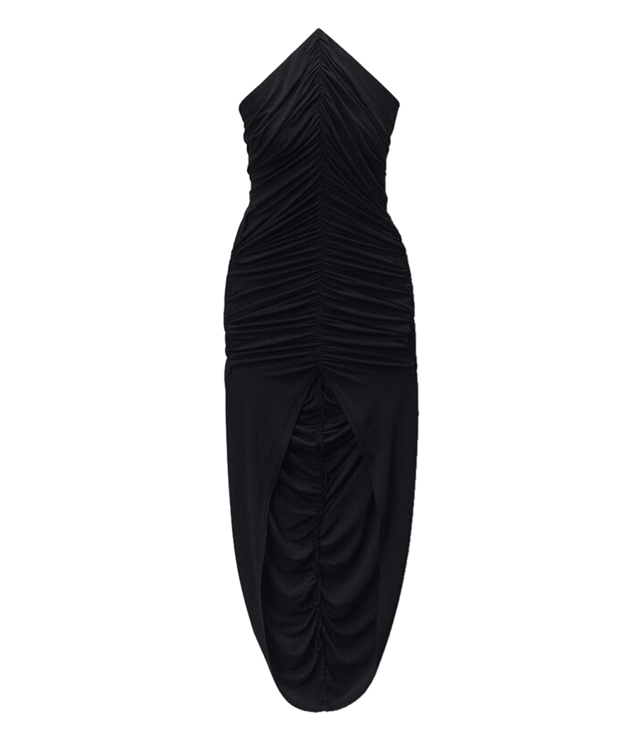 ALEXANDER WANG - STRUCTURED BODICE MIDI DRESS