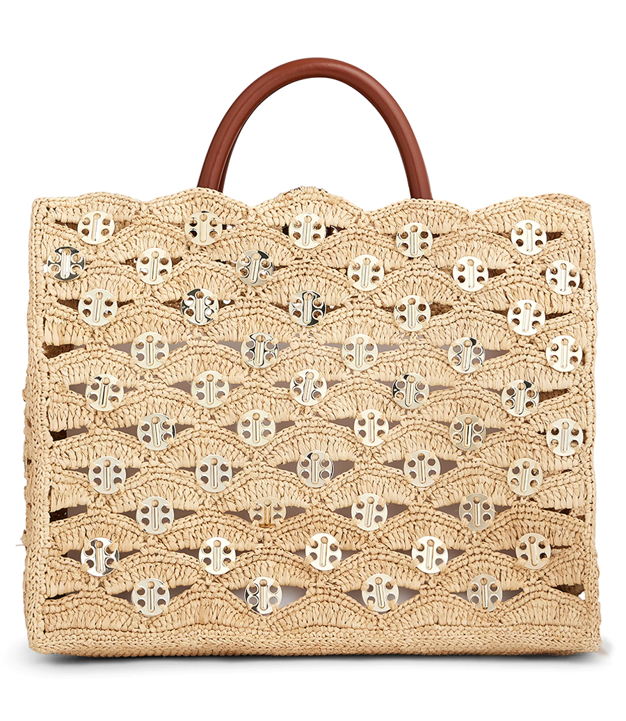 RABANNE - TOTE BAG RAFFIA