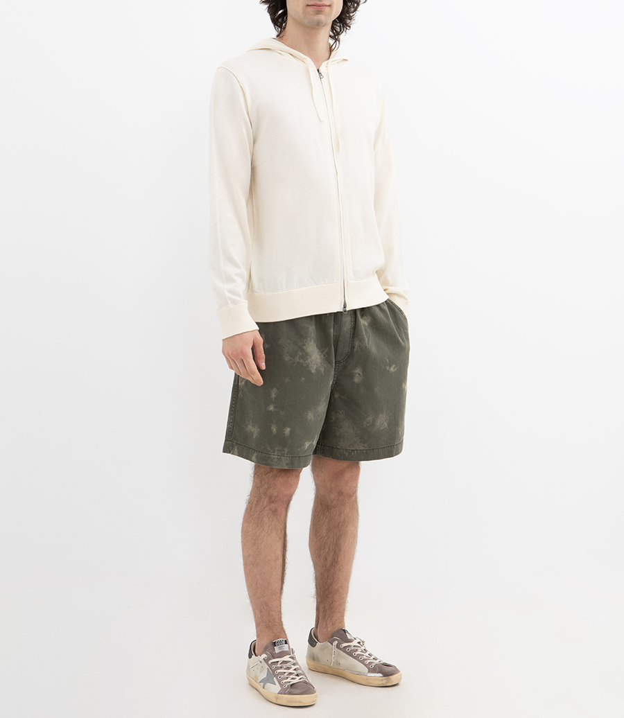 LIGHT CASHMERE HOODIE ZIP