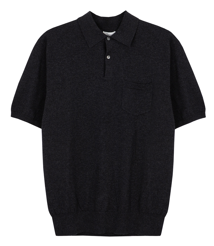HARTFORD - POLO SS CASHMERE