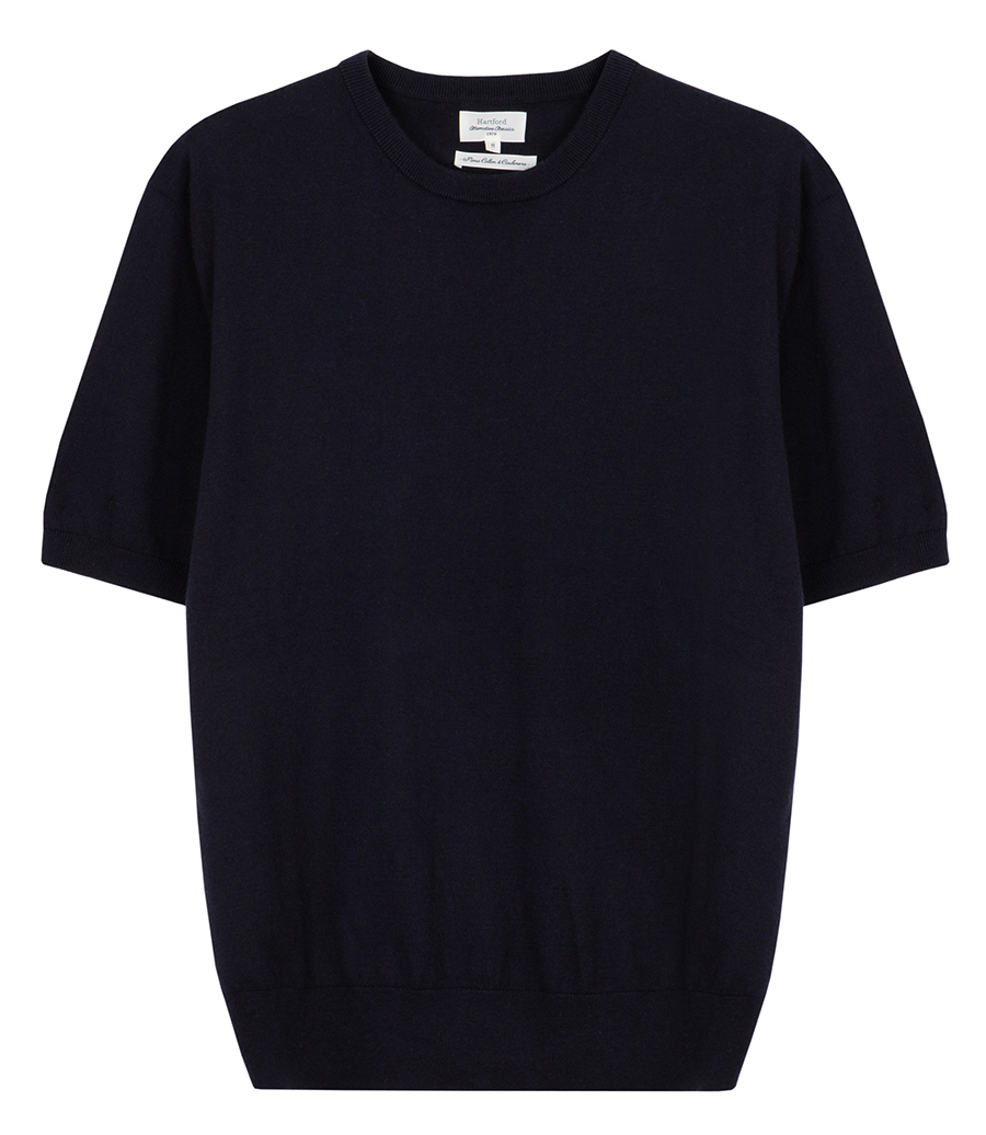HARTFORD - CASHMERE T-SHIRT SS