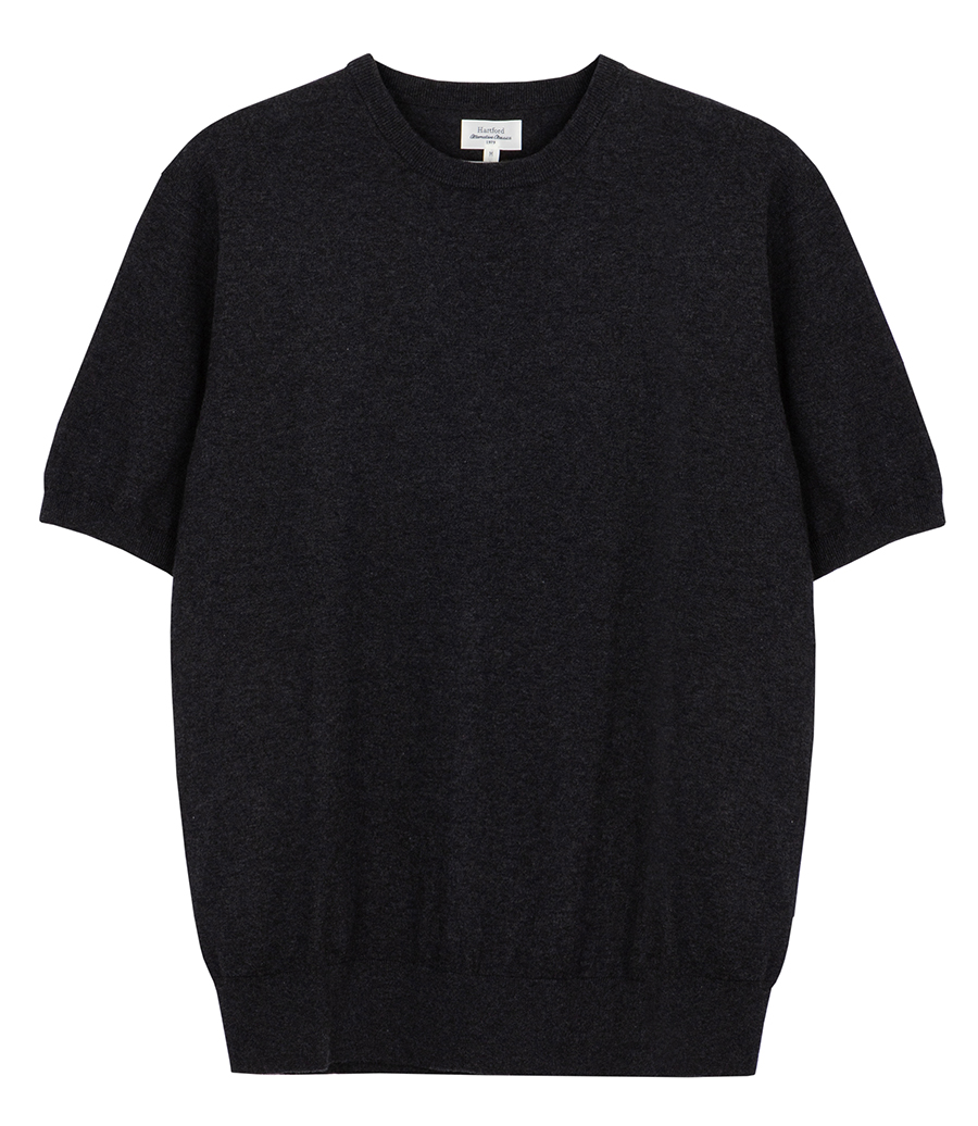HARTFORD - CASHMERE T-SHIRT SS