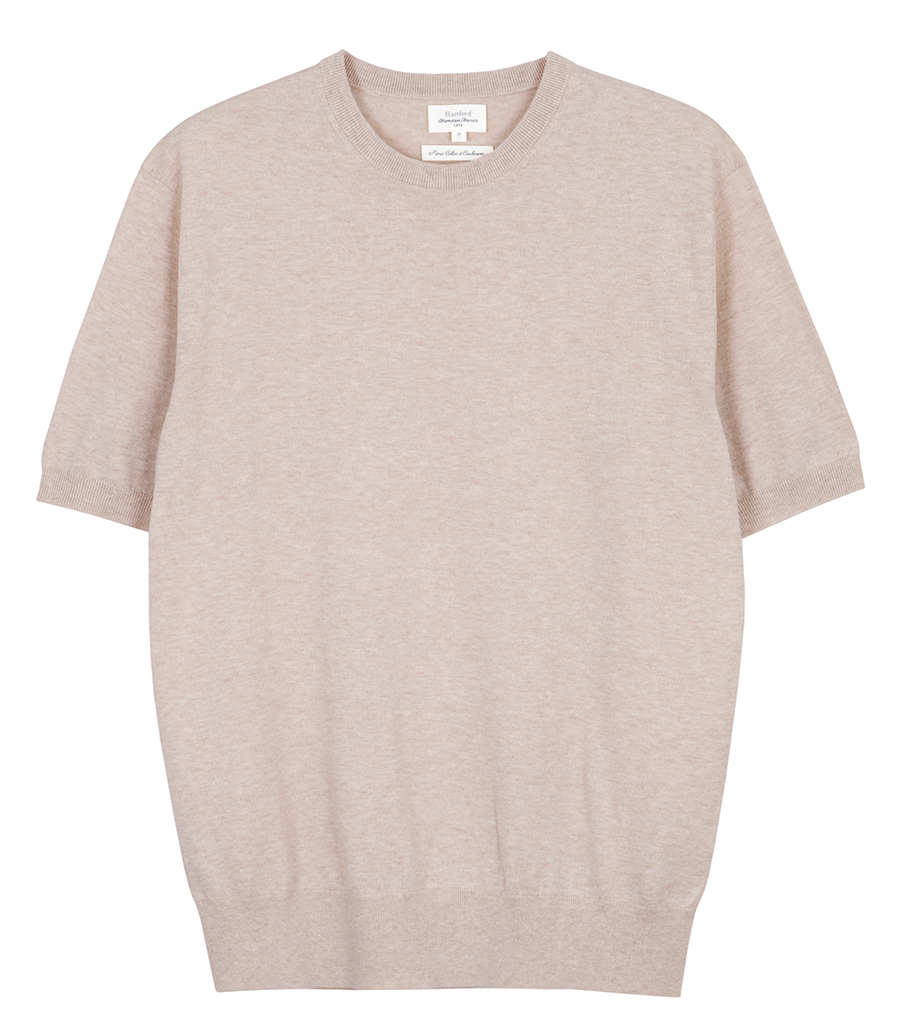 HARTFORD - CASHMERE T-SHIRT SS