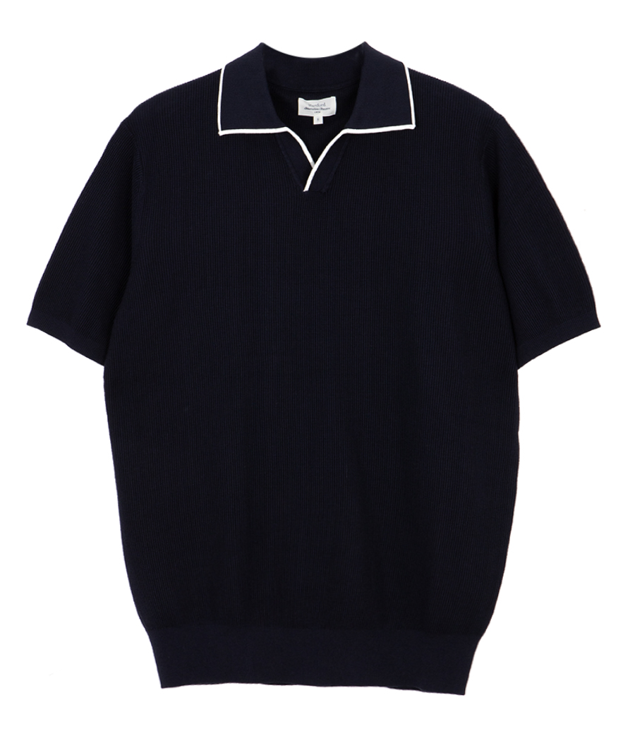 HARTFORD - POLO KNIT PIQUE SS