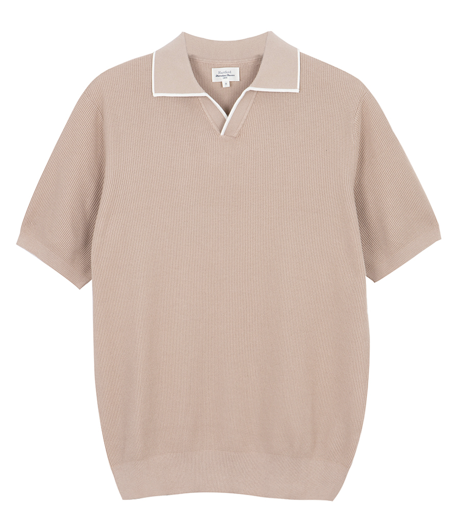 HARTFORD - POLO KNIT PIQUE SS