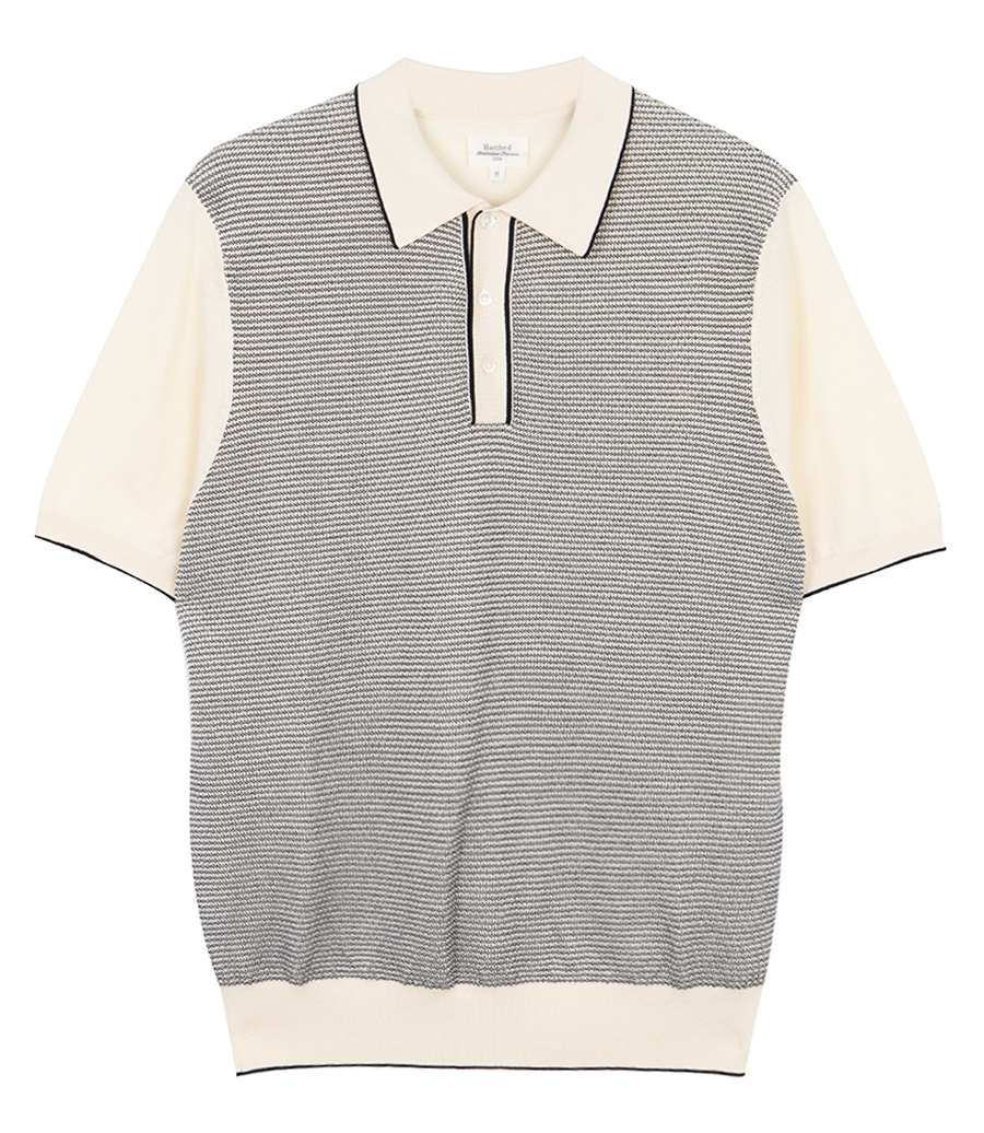 HARTFORD - JACQUARD POLO SS