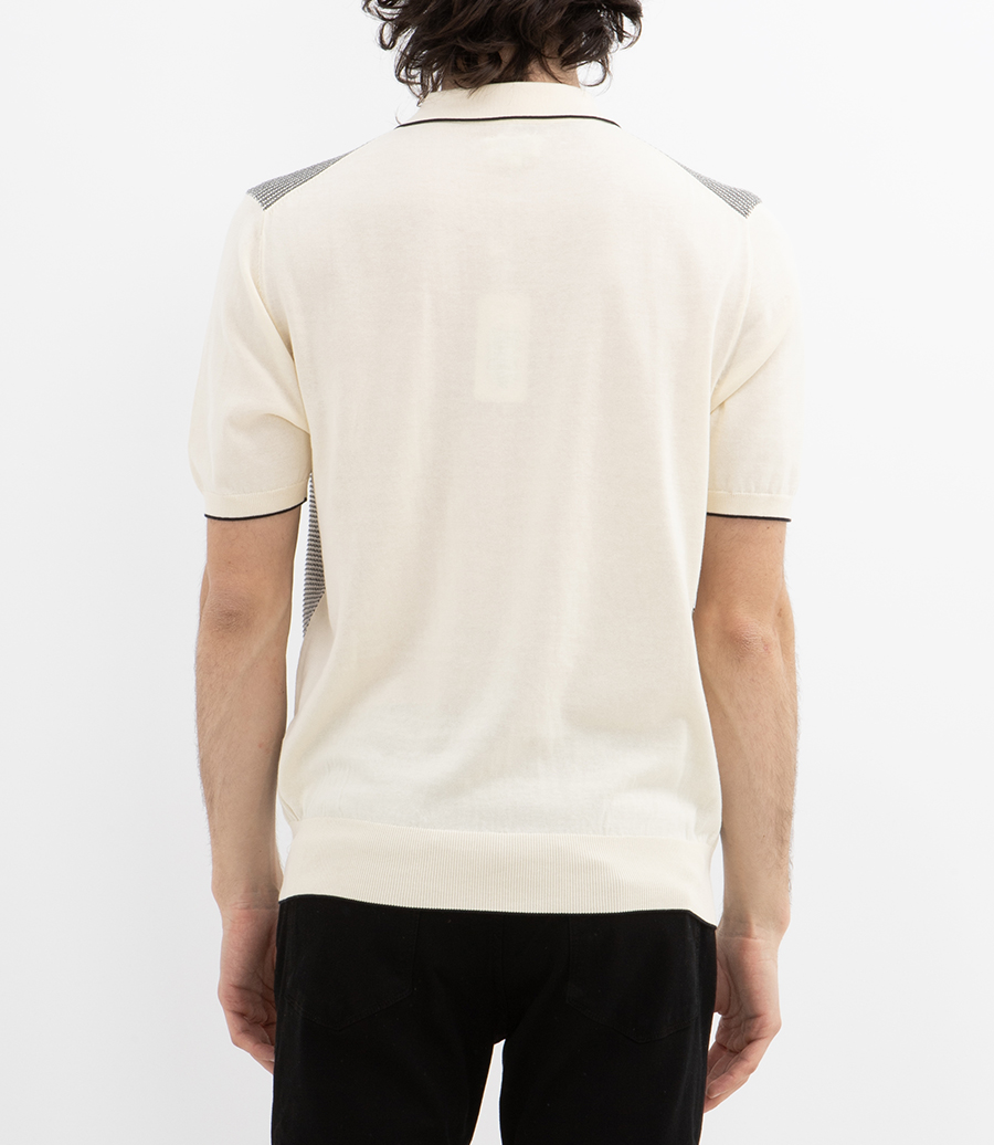 JACQUARD POLO SS