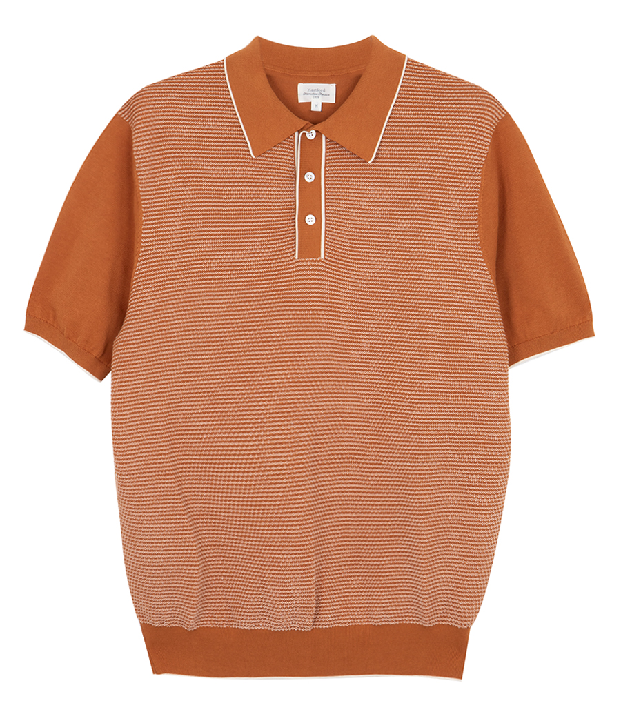 HARTFORD - JACQUARD POLO SS