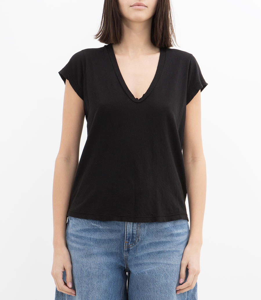 HIGH GAUGE DEEP V TEE