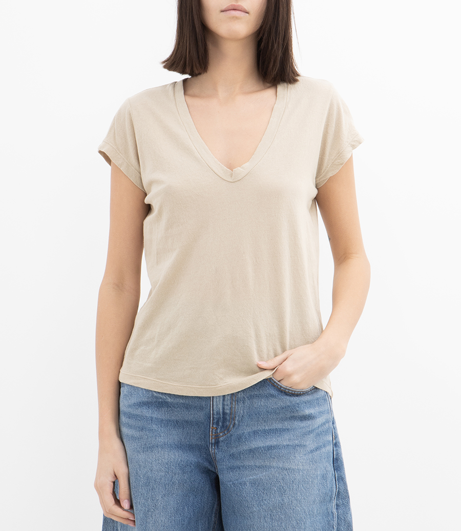 HIGH GAUGE DEEP V TEE