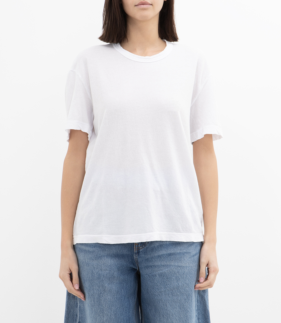 CREPE JERSEY OVERSIZED TEE