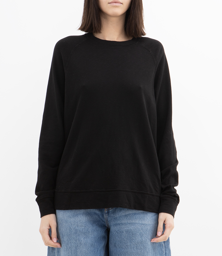 BOYFRIEND FRENCH TERRY RELAXED SWEATSHIRT
