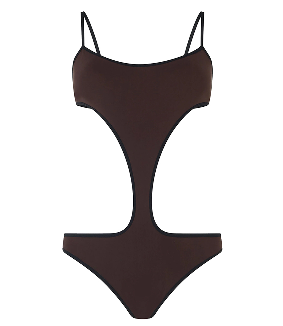 ROBERTO CAVALLI - CUT-OUT ONE PIECE SWIMSUIT