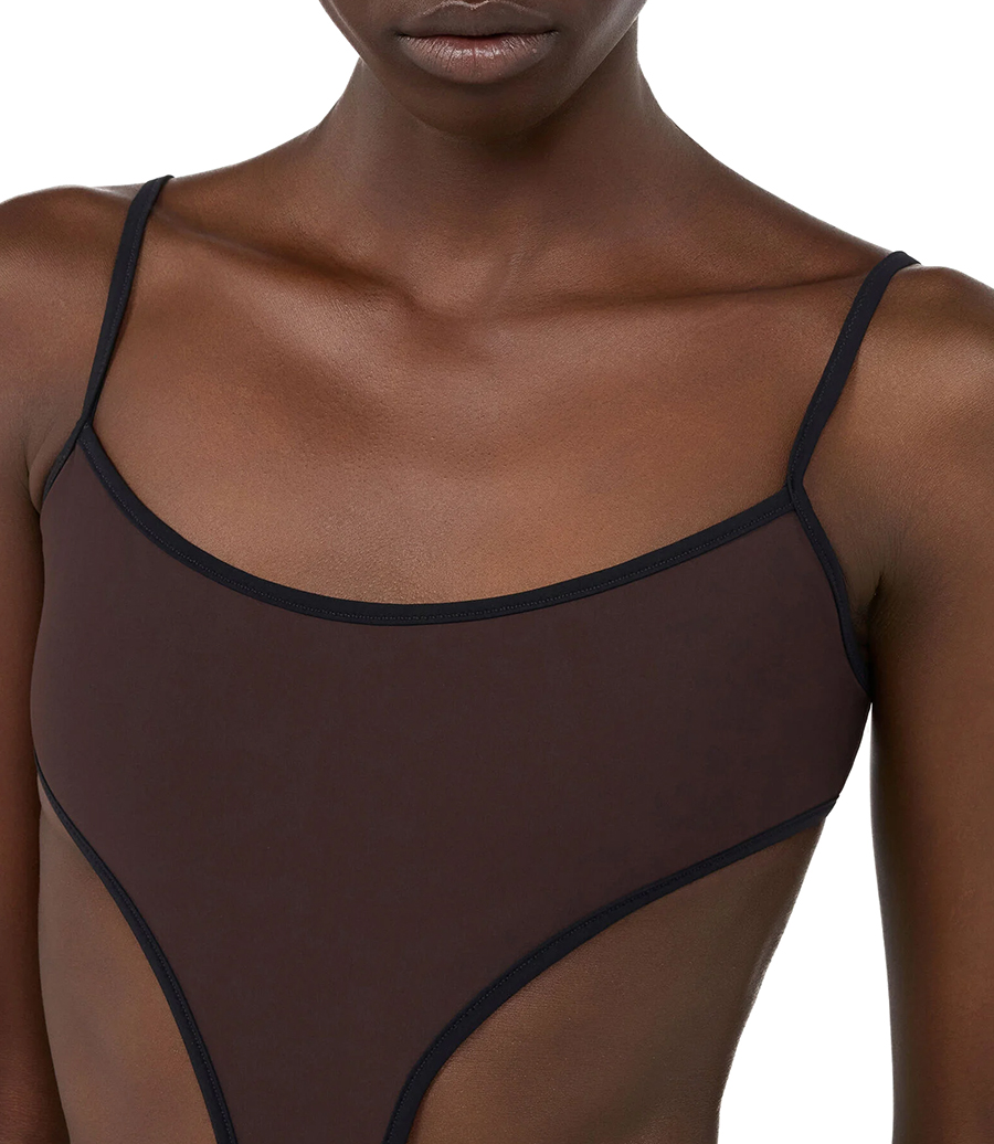CUT-OUT ONE PIECE SWIMSUIT