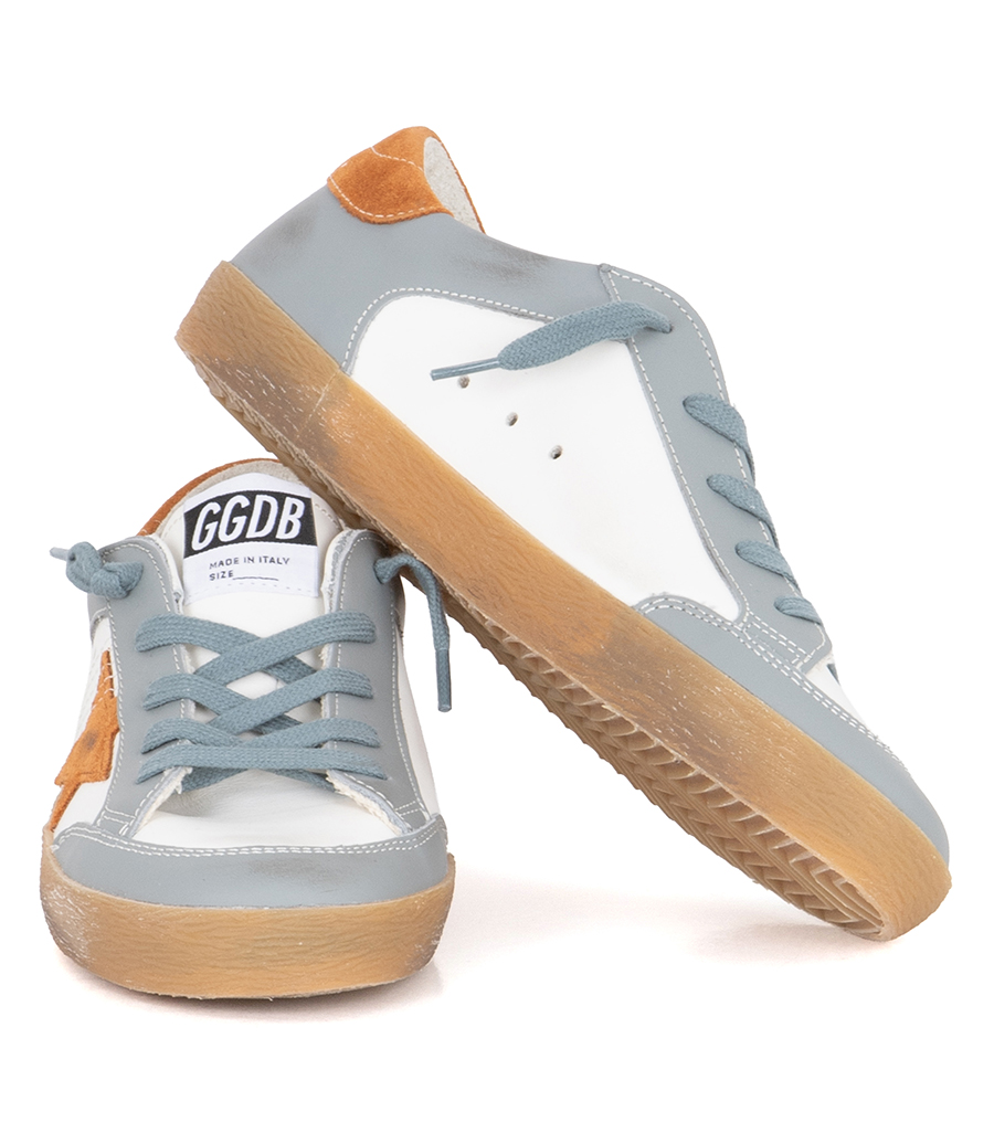ORANGE LEATHER STAR SUPER-STAR