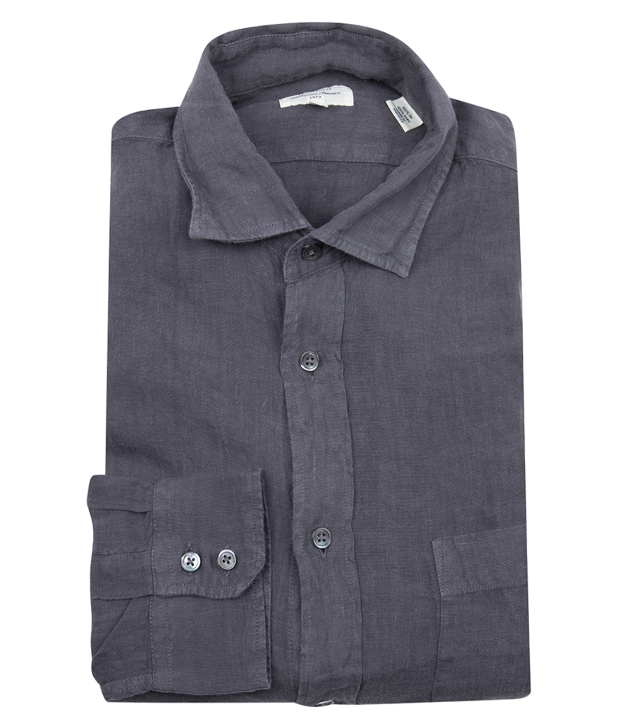 HARTFORD - LINEN PAUL PAT SHIRT
