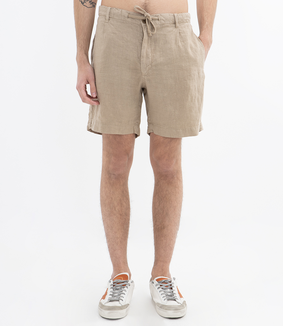 LINEN TANK SHORTS
