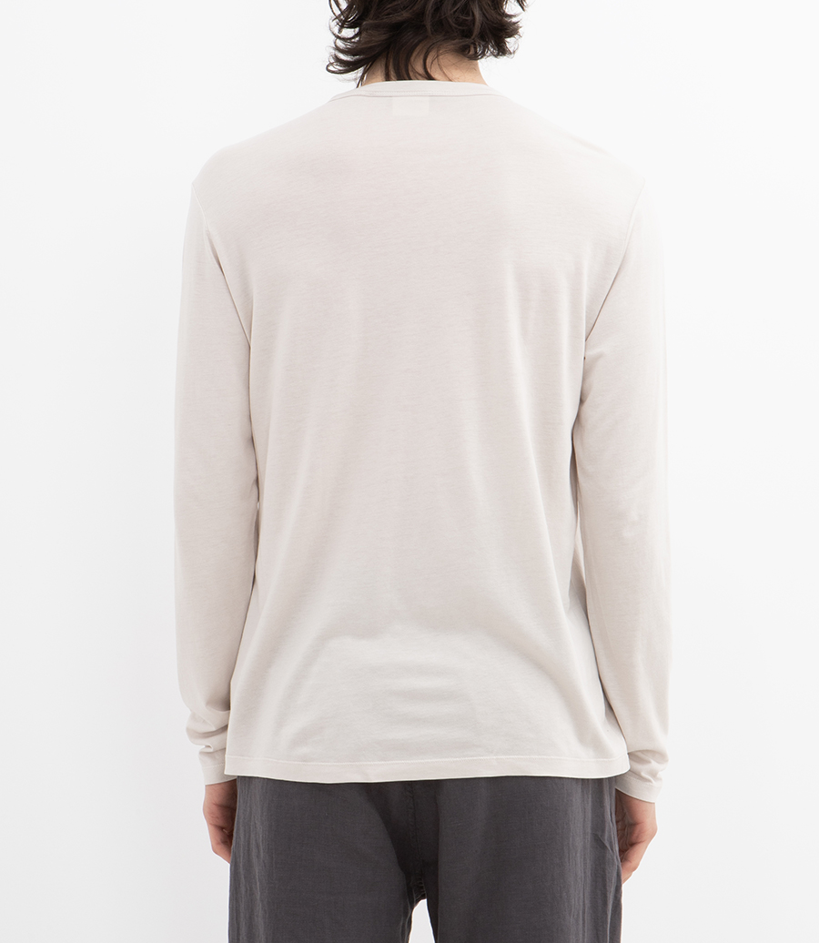 HENLEY  LYOCELL  LS T-SHIRT