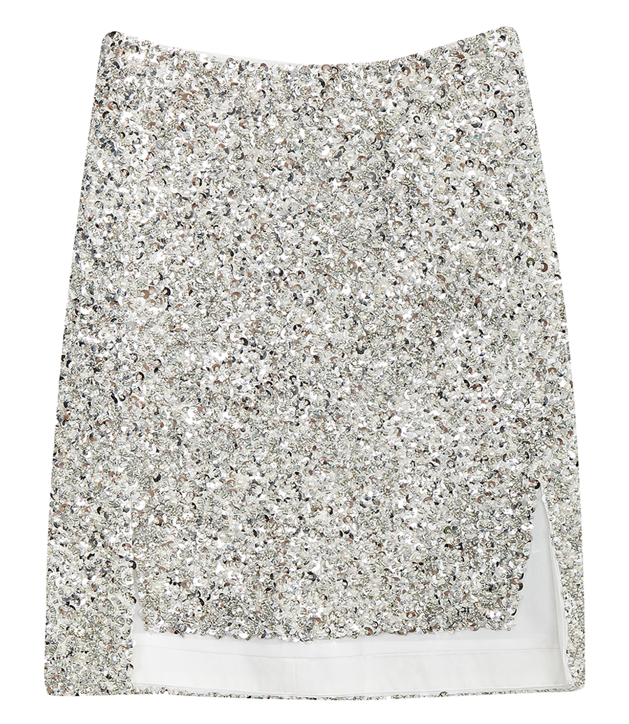 3.1 PHILLIP LIM - EMBELLISHED MINI SKIRT