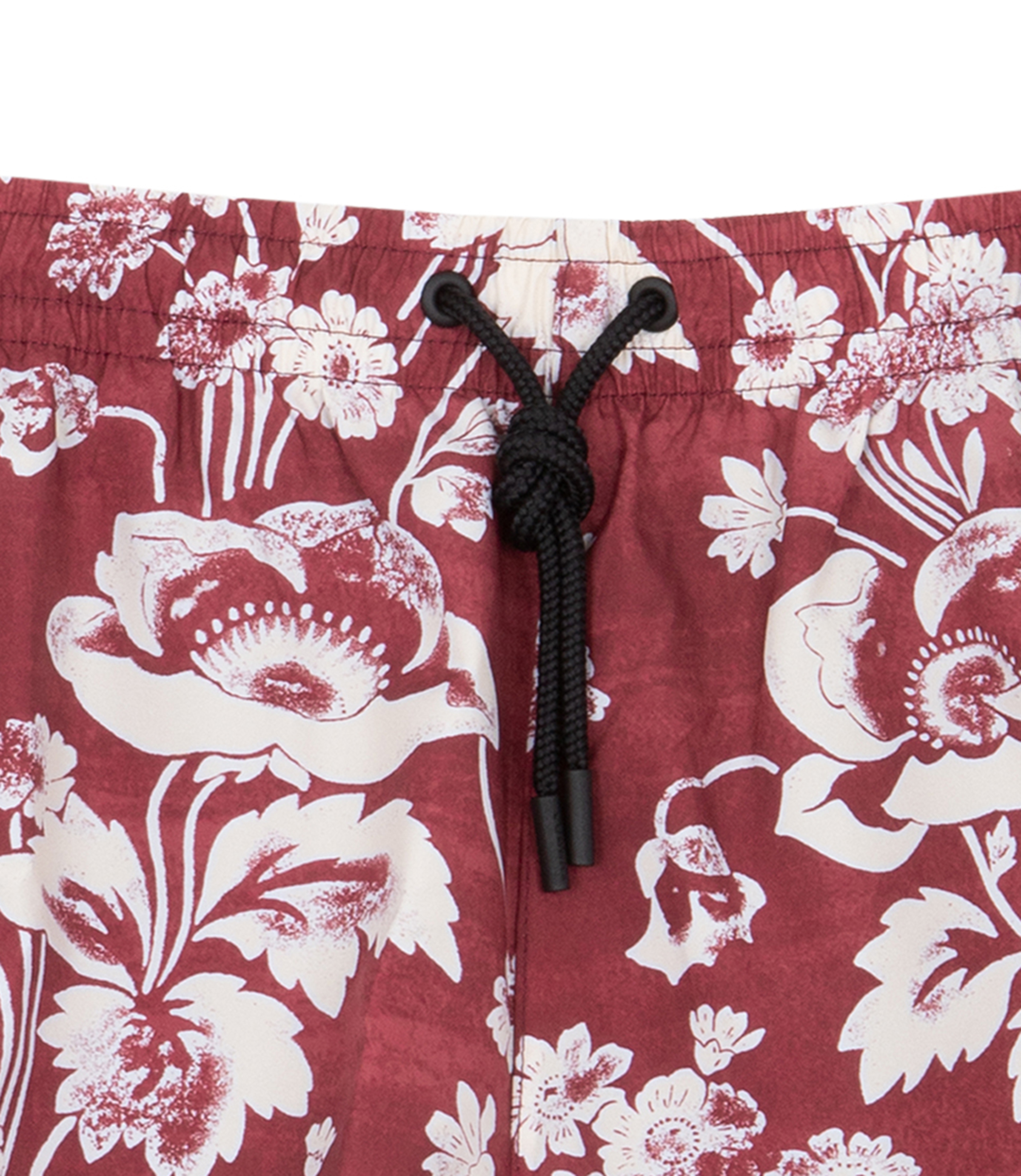 PAINTED PEONIES SWIM SHORT