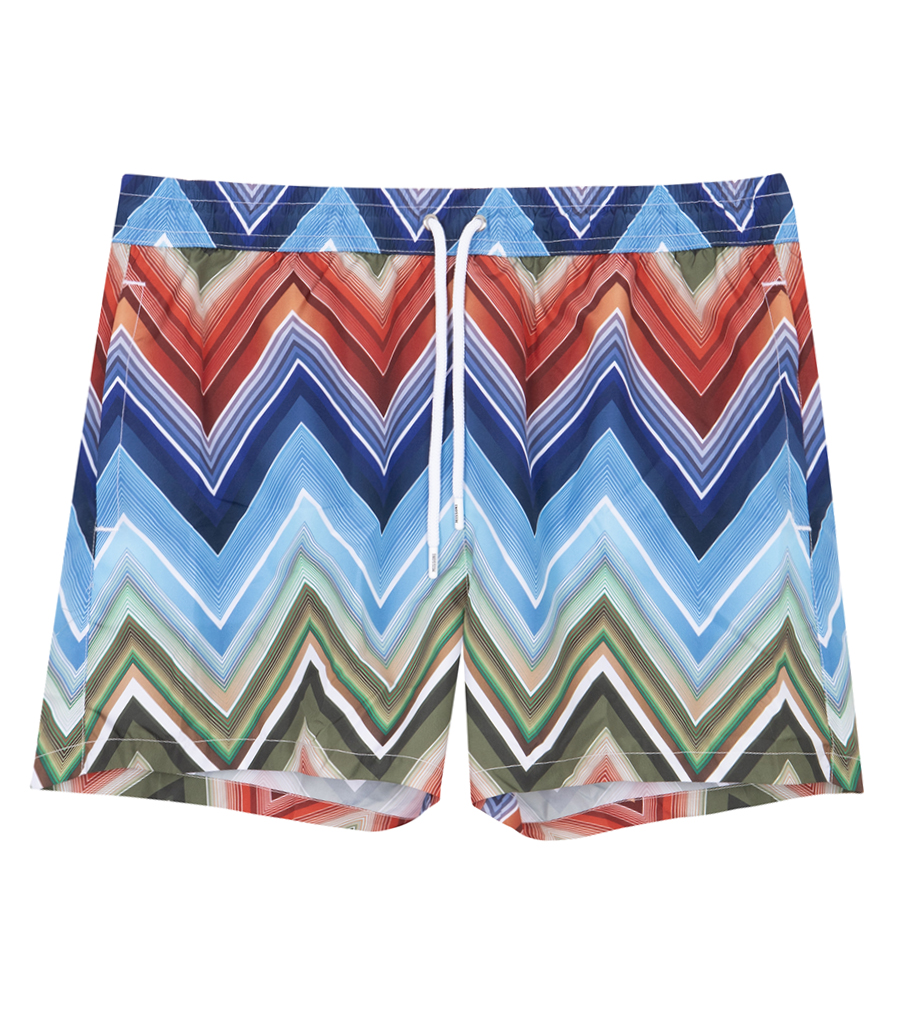 MISSONI - MACRO ZIGZAG PRINT SWIMSHORT