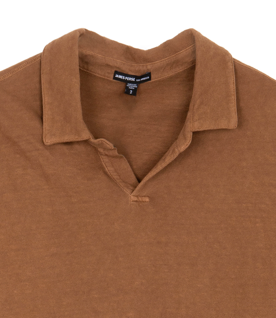 SLUB JERSEY OPEN POLO