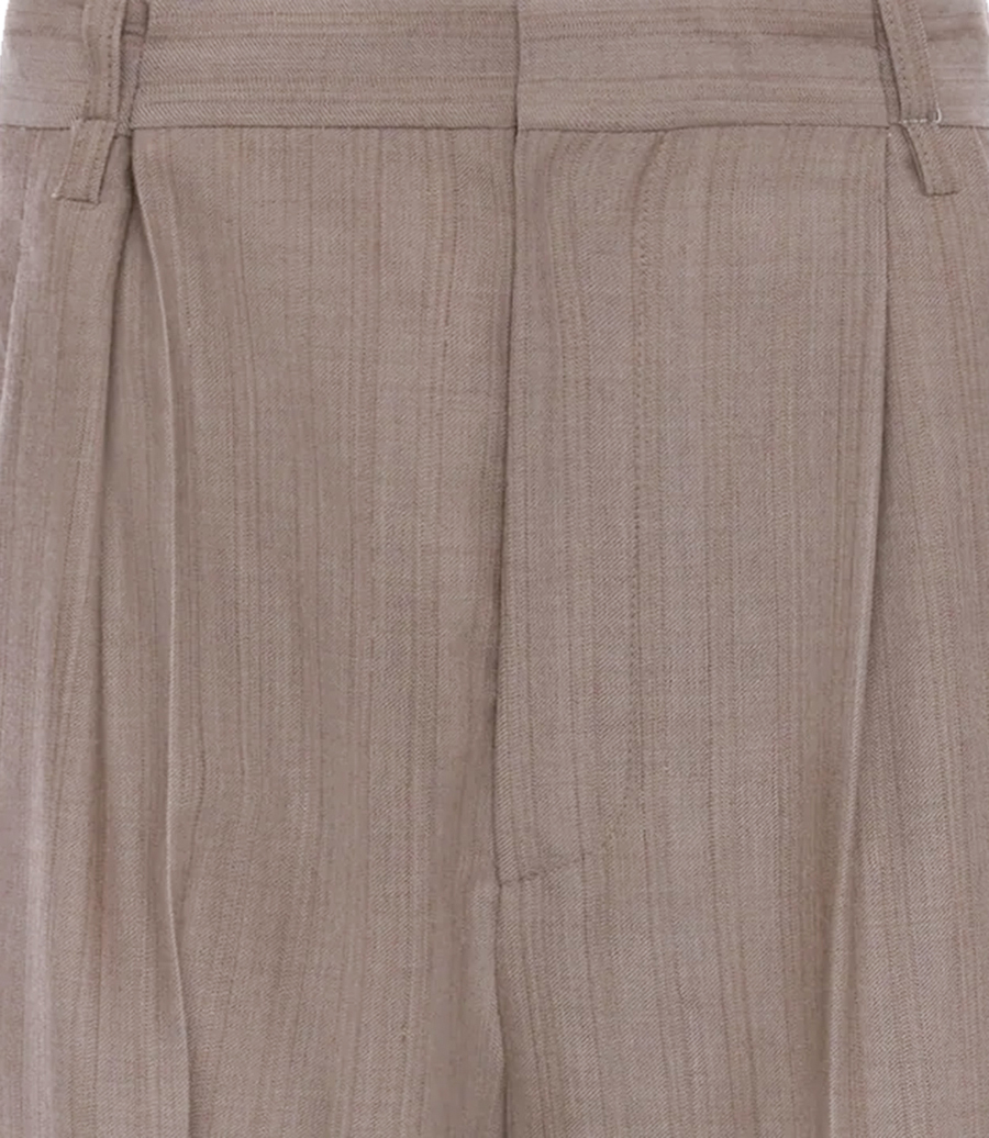 PLEATED WAIST TROUSER