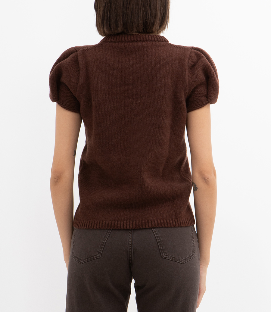 PUFF SLEEVED T-SHIRT