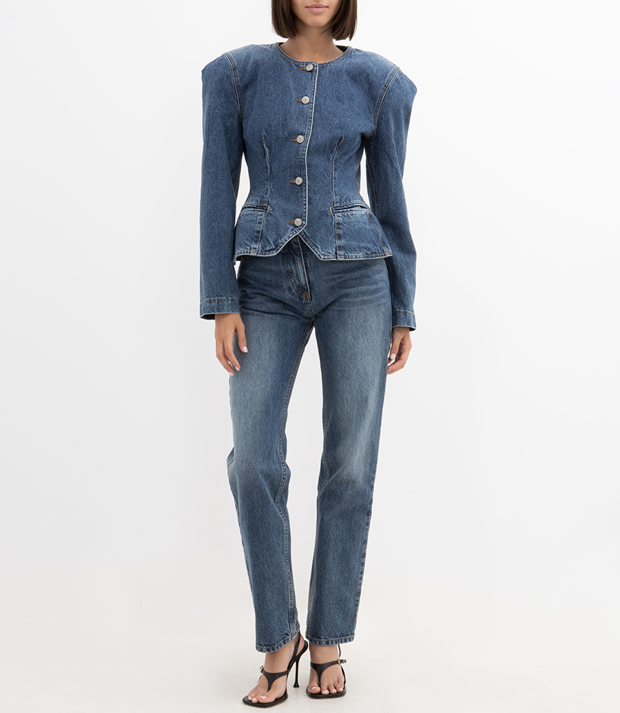 STRAIGHT LEG JEANS