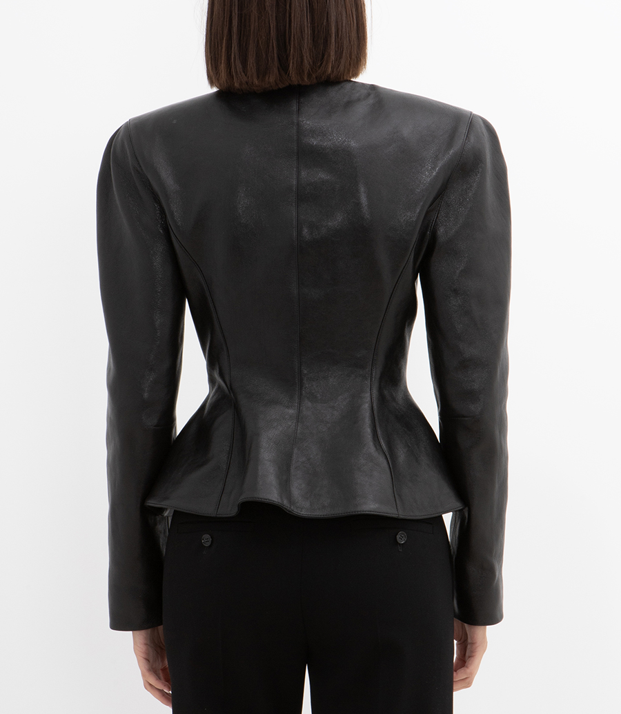 FITTED PEPLUM JACKET