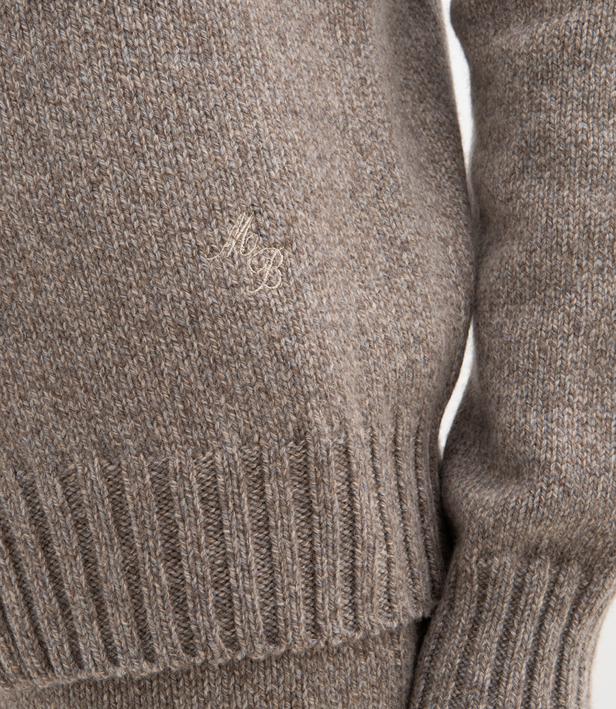 KNIT SHIRT CARDIGAN