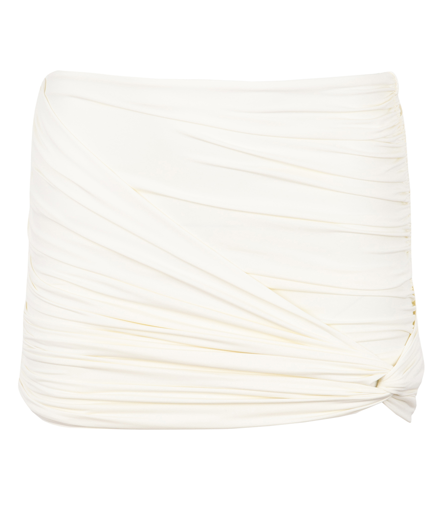 MAGDA BUTRYM - DRAPED MINI SWIM SKIRT