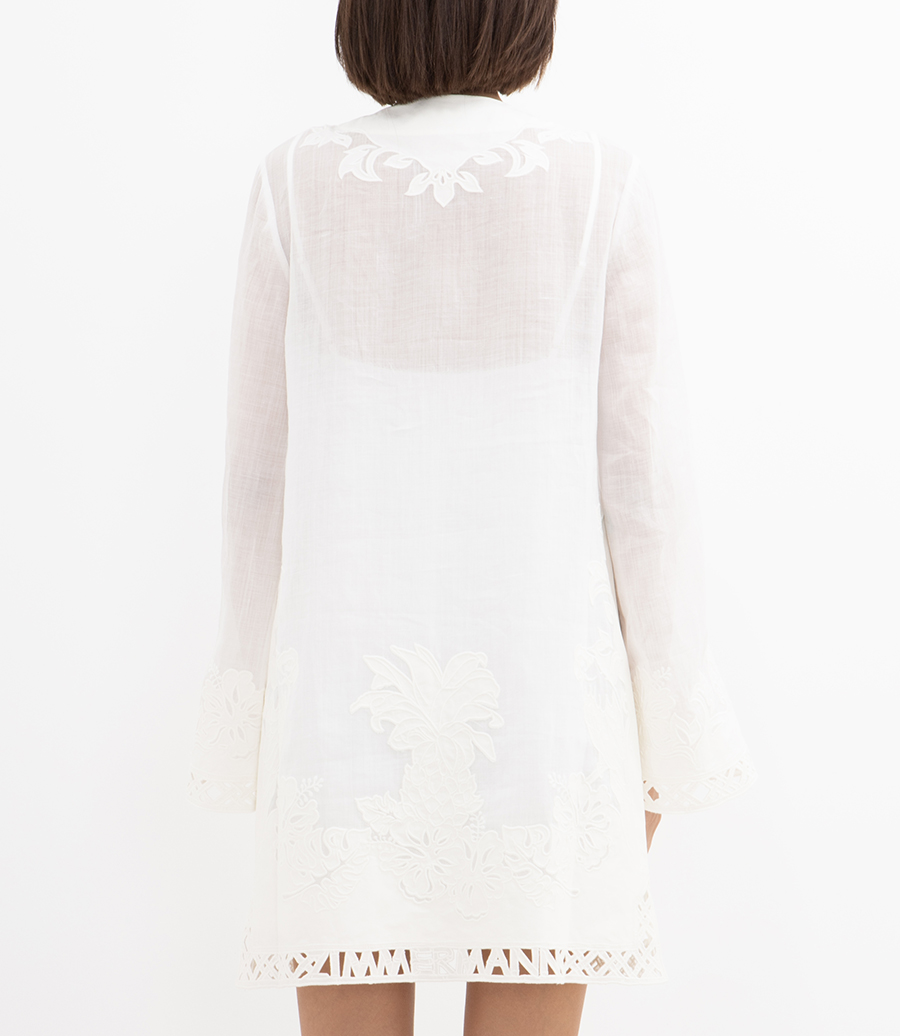 INDRA EMBROIDERED TUNIC DRESS