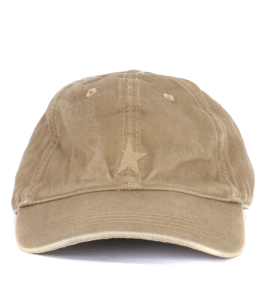 GOLDEN GOOSE  - EMBROIDERED STAR BASEBALL CAP