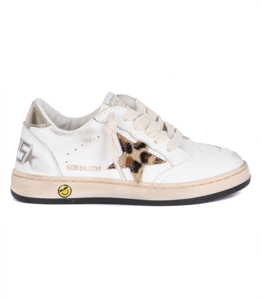 GOLDEN GOOSE  - LEOPARD STAR BALL STAR