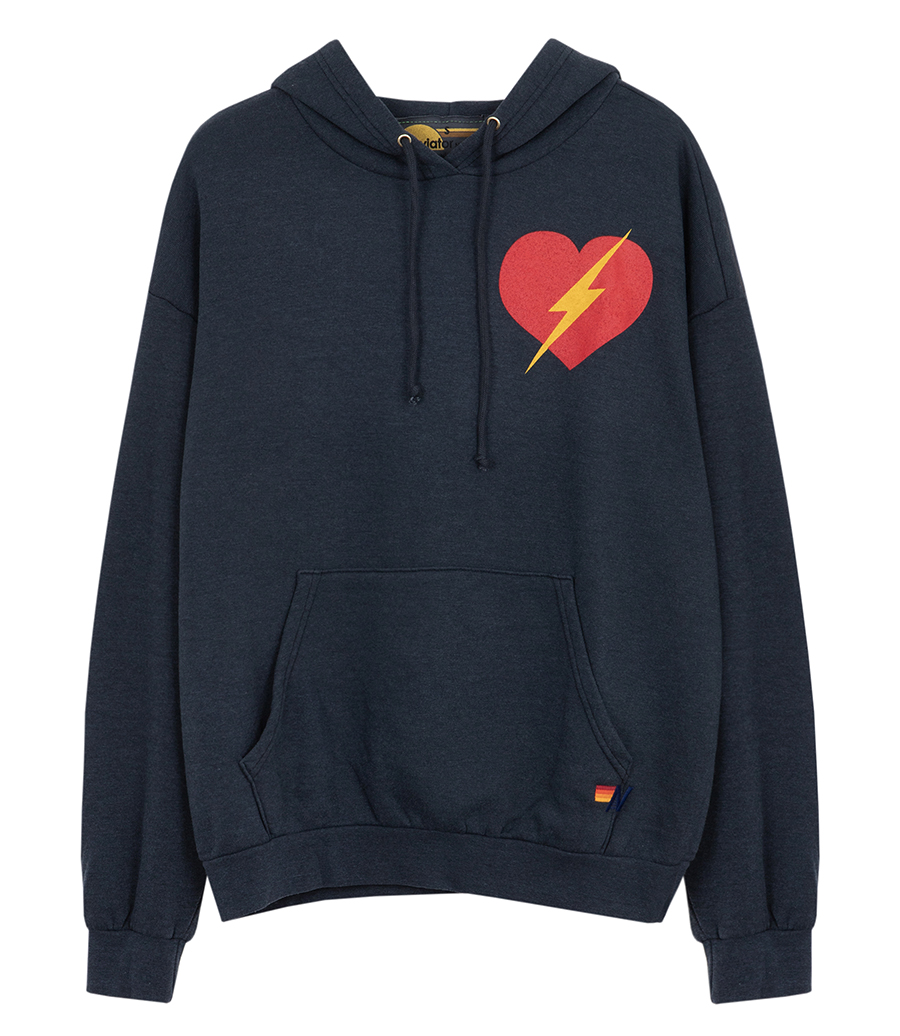 AVIATOR NATION - BOLT HEART PULLOVER HOODIE