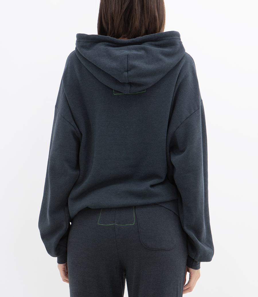 BOLT HEART PULLOVER HOODIE