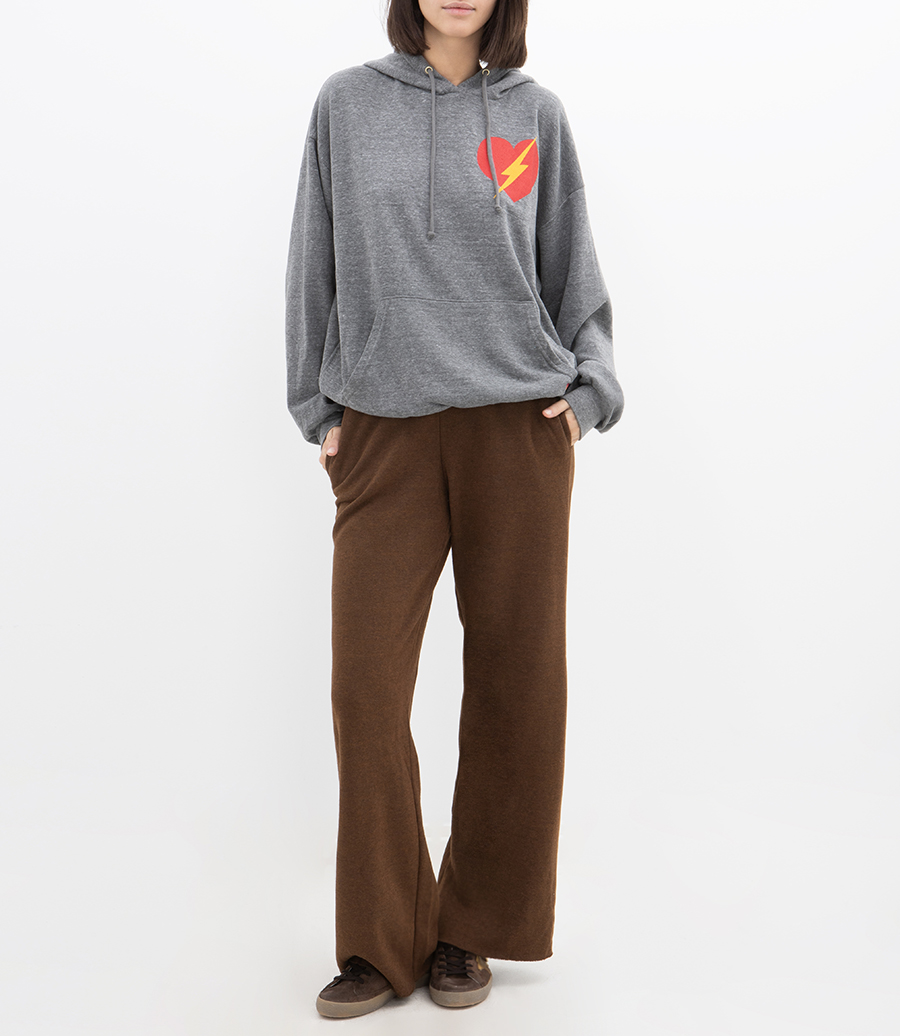 BOLT HEART PULLOVER HOODIE