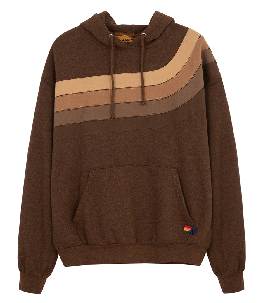 AVIATOR NATION - WAVE STRIPE 4 PULLOVER HOODIE