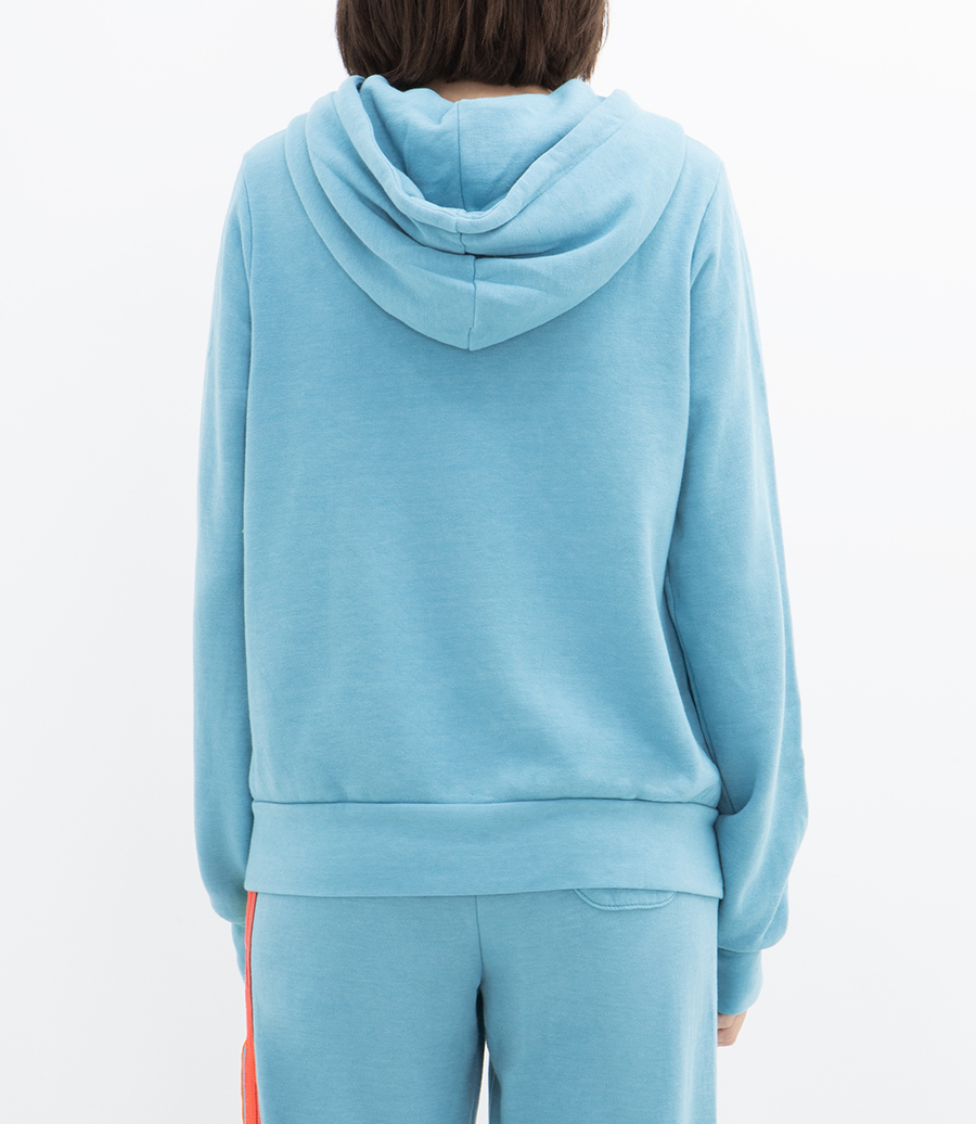 5 STRIPE ZIP HOODIE