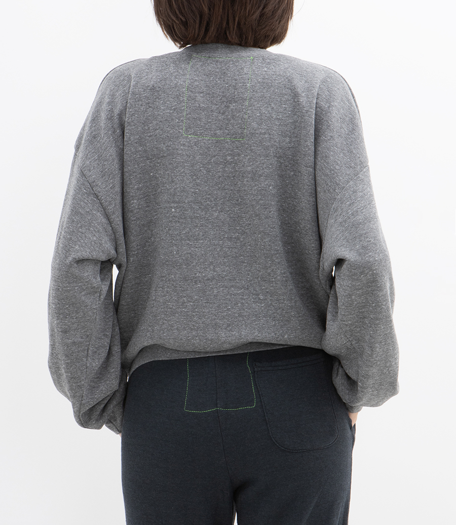 BOLT HEART CREW SWEATSHIRT RELAXED