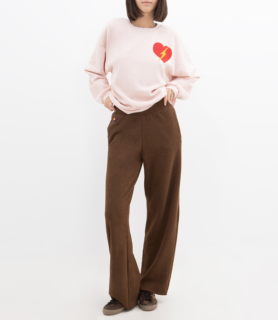 BOLT HEART CREW SWEATSHIRT RELAXED