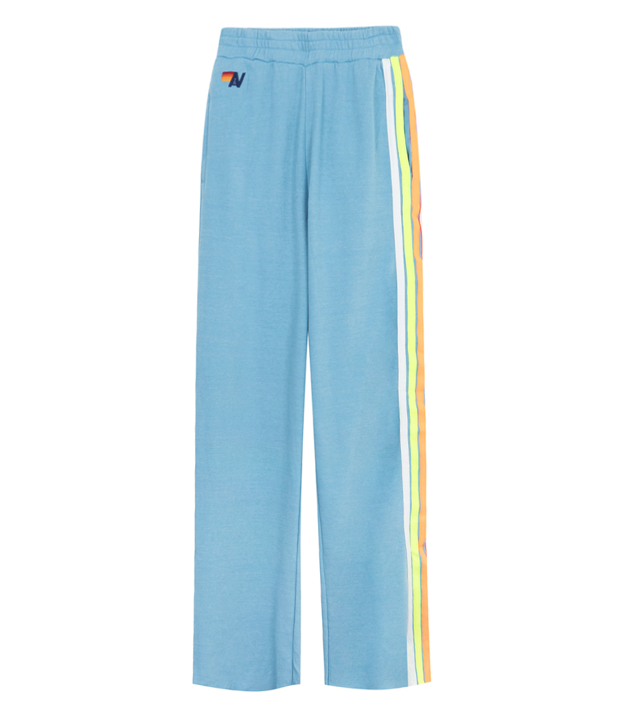 AVIATOR NATION - WOMENS 5 STRIPE WIDE LEG POCKET PANT