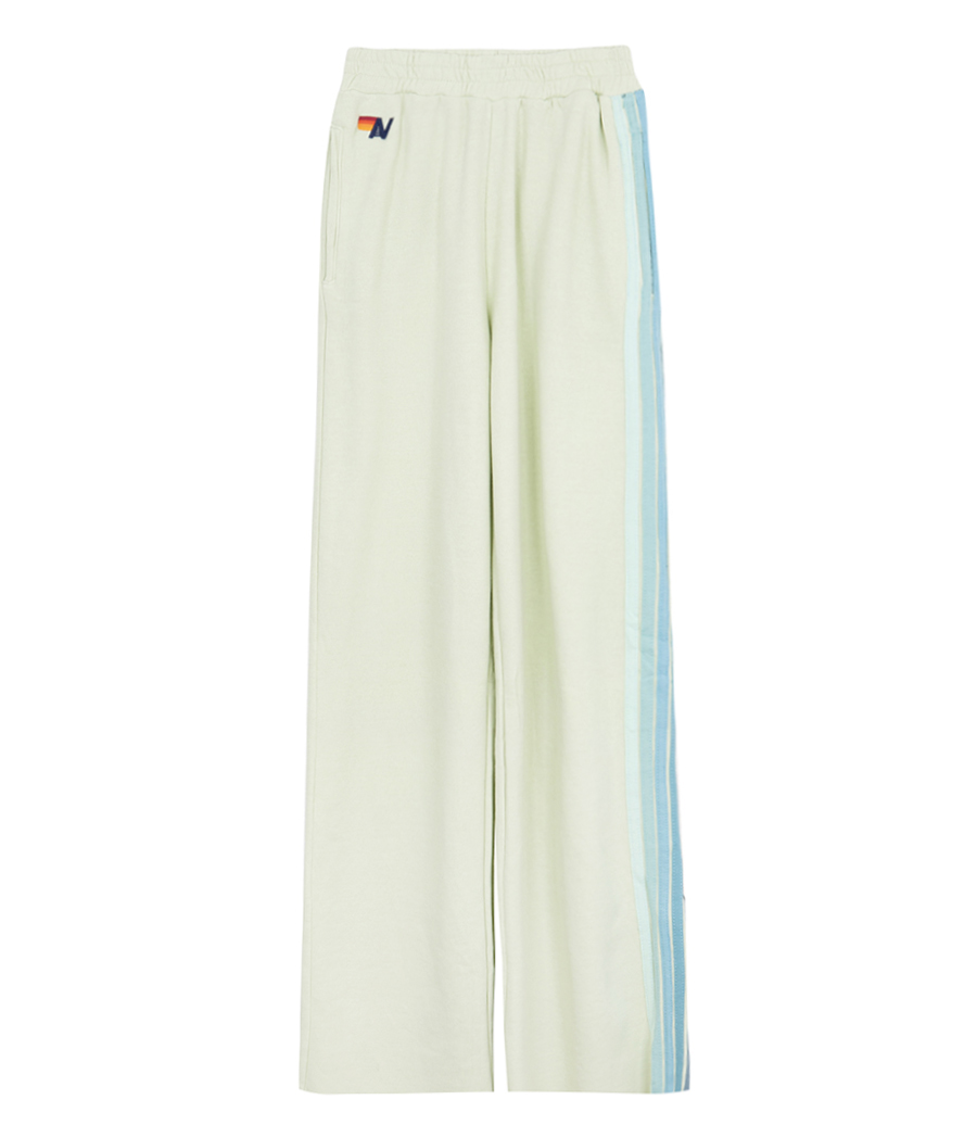AVIATOR NATION - WOMENS 5 STRIPE WIDE LEG POCKET PANT